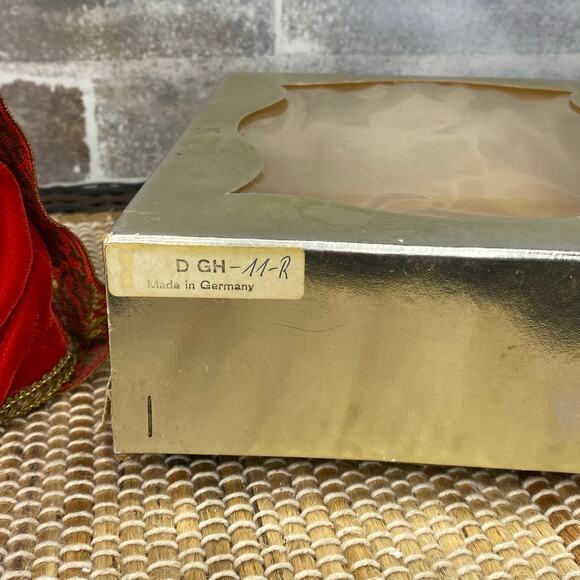 Vintage 1950s - 60s Koestel Wax Angel Christmas Tree Topper Handmade W Germany - Picture 15 of 16